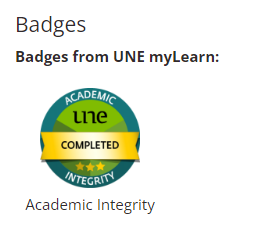 image of badges page.
