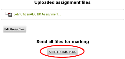 Send for marking